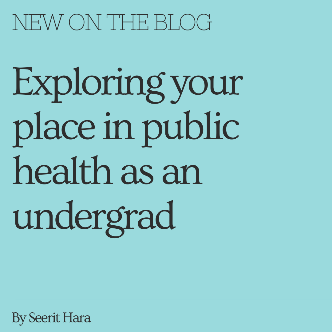 Read Seerit's reflection on the PH SPOT blog: phspot.ca/exploring-your…

#publichealth #blog #healthblog #healthsciences #graduatedegree #career #healthcareer