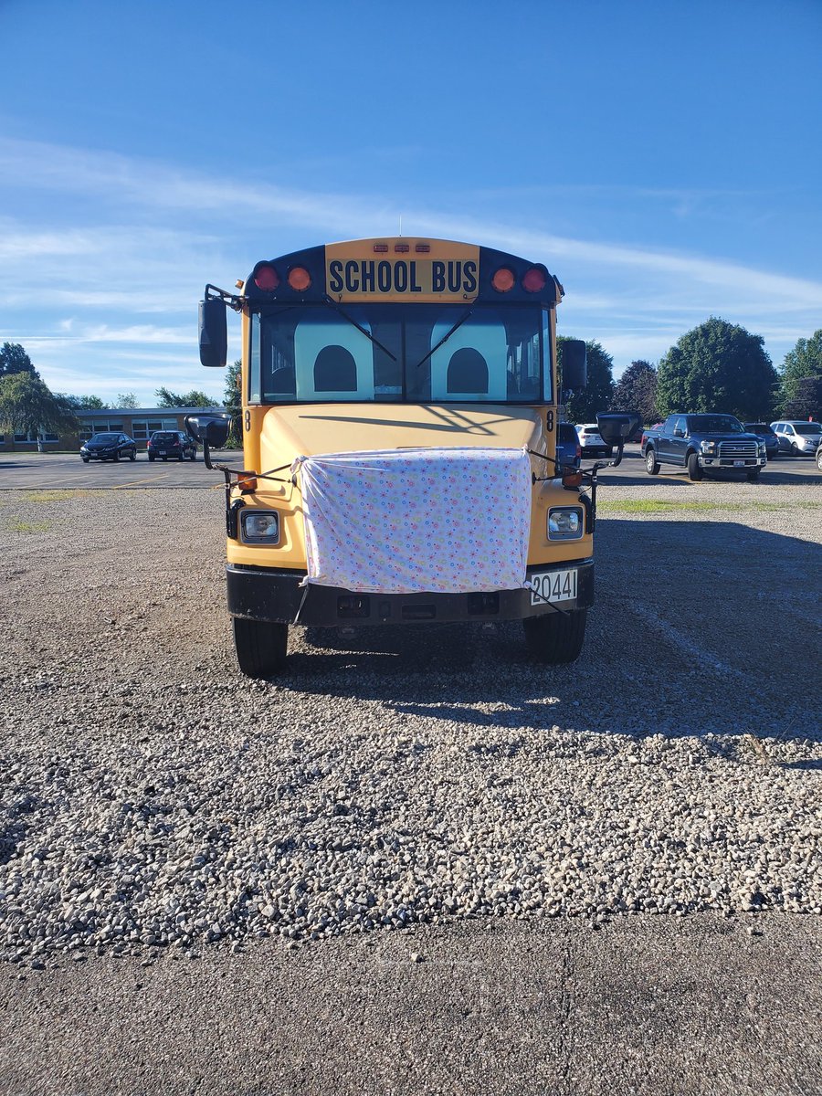 We are masked up and ready for next week. 
Here is our Maskot