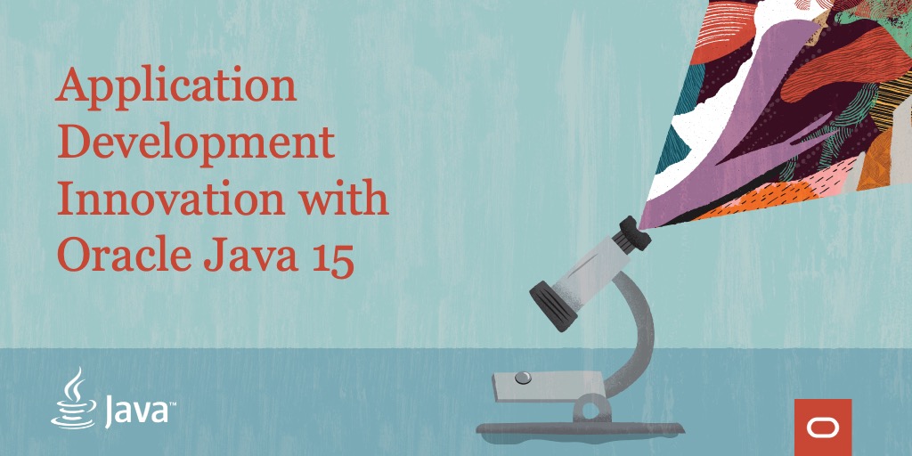 java's tweet image. Did you miss our “Application Development Innovation with Oracle Java 15” webcast? Catch it on-demand now! #Java15
oracl.info/DXt350BdL0W