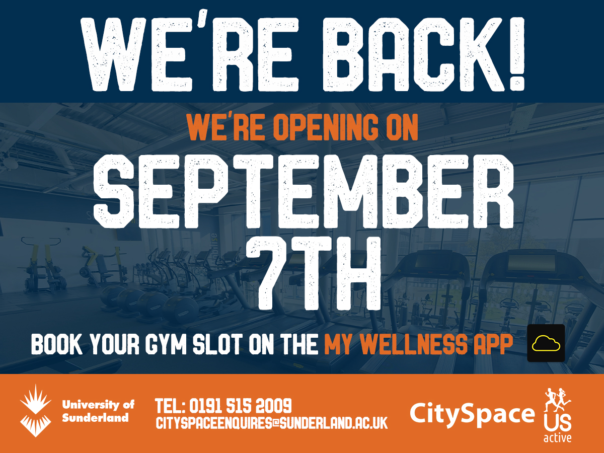 CITYSPACE IS OPEN

Make sure you use the CitySpace app to book your spot!

#WeAreSun #Belong