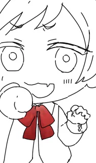 @komainu_wan1 ちょっと今線画をさっと描いてリボンの影の手順を簡単に塗ってみたんだけど…🤔
1枚目が1番薄い影をさっと塗って、2枚目が濃い影になるところをなぞって、3枚目でハイライト
1、2枚目は同じレイヤーでペンも色も何も変えてないよ😊 