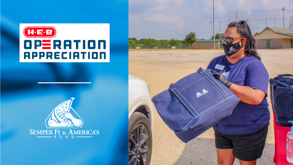 SemperFiFund's tweet photo. H-E-B is committed to supporting organizations like ours as we work hard to support the changing needs of our Service Members, and their Families in #Texas. Thank you @HEB! #HEBOperationAppreciation https://t.co/2HGQ426rDG