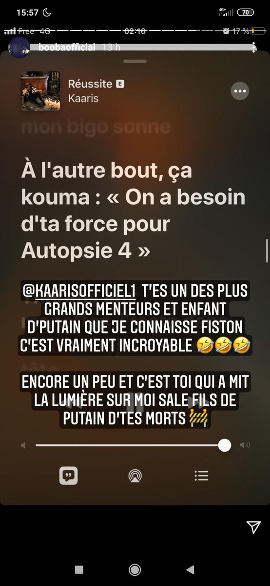 GrdLancelot's tweet photo. Personne:
Booba: https://t.co/T85Ol9N4N9