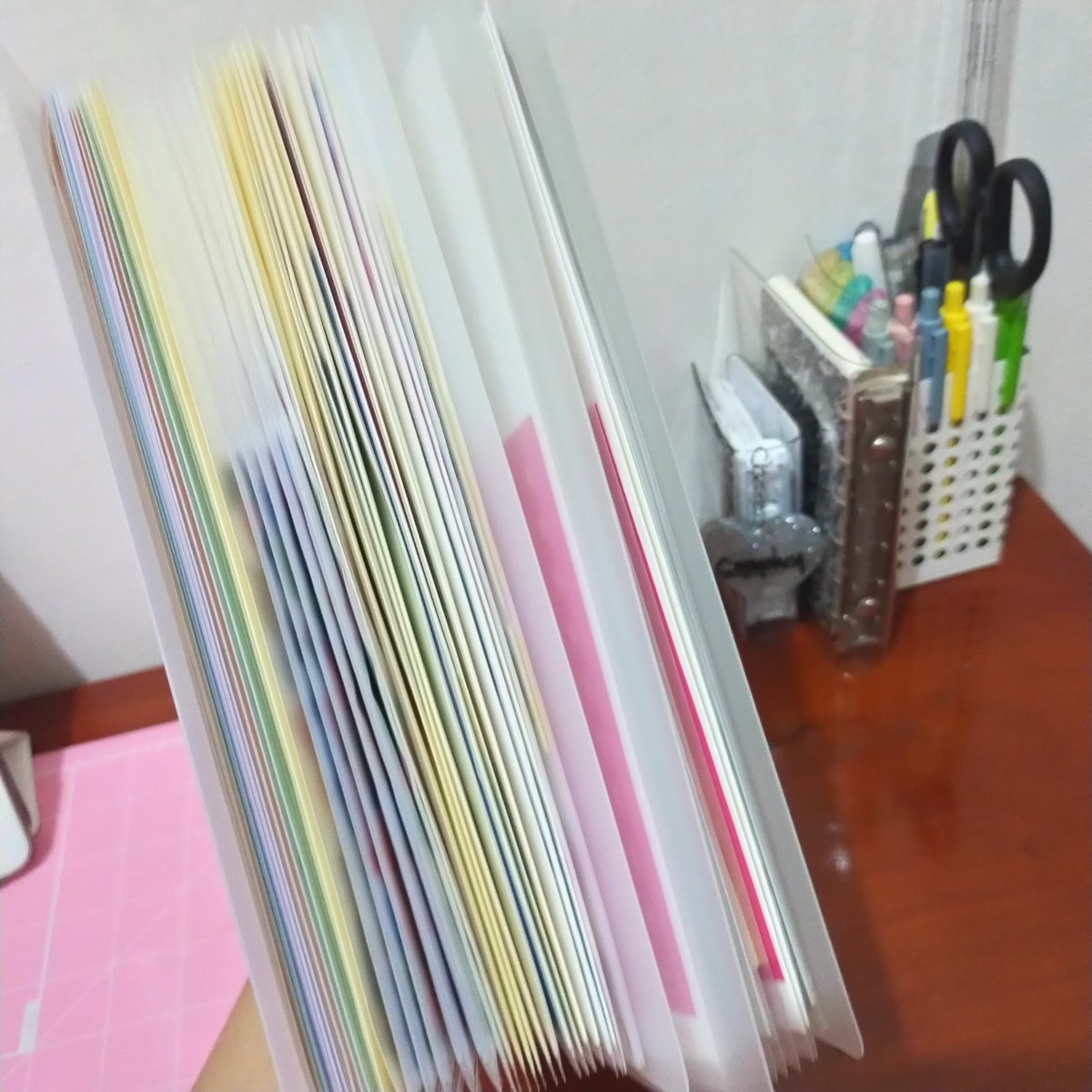 wanaratay's tweet photo. @bibiisthetic my binders are ready 👀 https://t.co/KPcfejUyBA