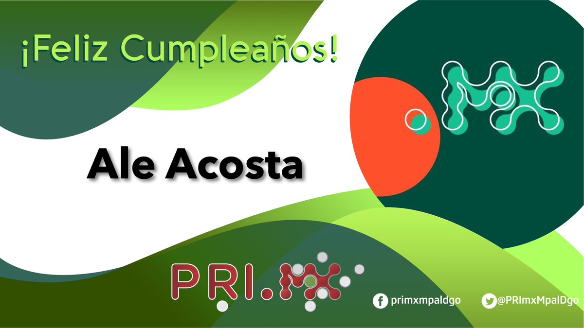 ¡Feliz cumpleaños <a href="/Ltchalehdez/">AleHdz</a> te enviamos un fuerte abrazo, que tengas bonito día! <a href="/PacoVazquezTM/">Paco Vázquez 🥑</a> <a href="/GarayJovanna/">Jovanna Garay</a>