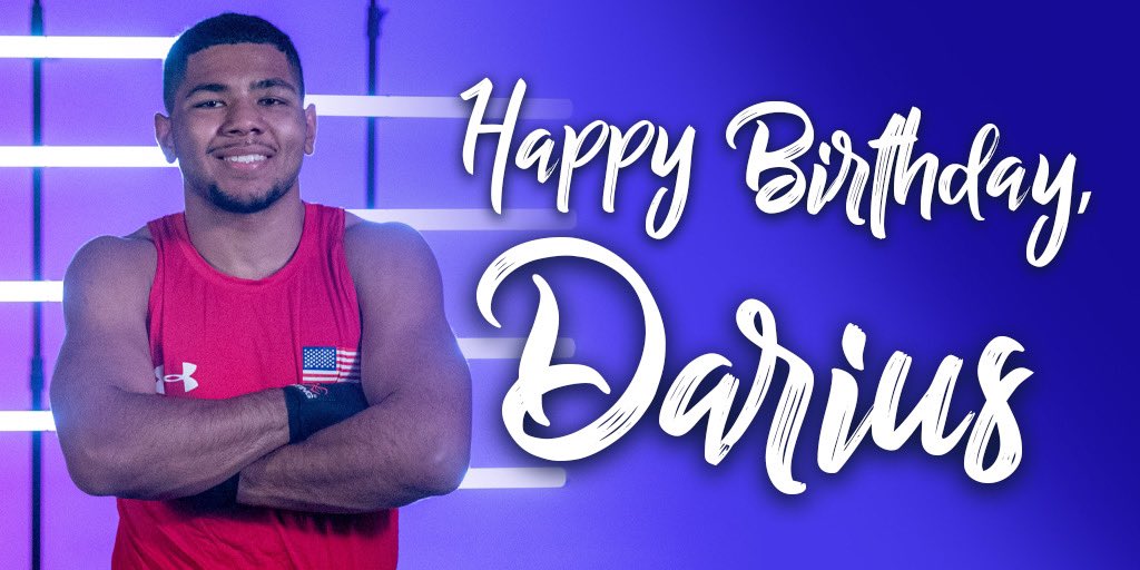 Help us wish <a href="/DariusFulghum/">Darius Fulghum</a> a happy birthday! 

We shall see ya soon!