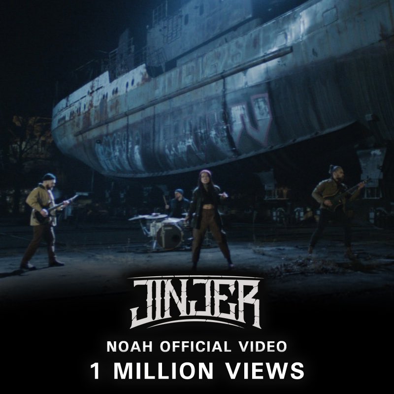 jinjerofficial's tweet photo. ... 3 months since the NOAH video was released and it‘s already surpassed 1M views... Once again, thank you for watching.

https://t.co/xGNa3UlfXo

#jinjer #noah #napalmrecords https://t.co/LLxcinavNg