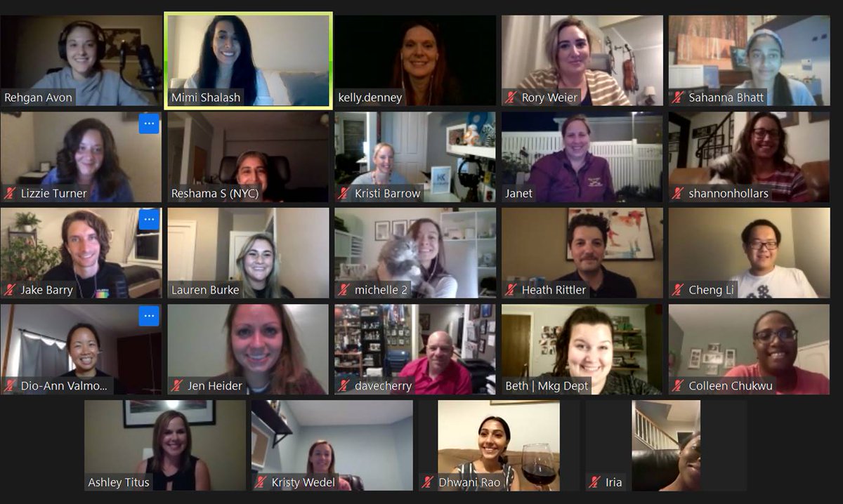 wia_community's tweet photo. Last night, we held a kickoff meeting with the 2021 WIA Team! We have a number of exciting things in the works for next year and we're thrilled to have this incredible group of returning and new team members supporting our community. 🎉 

#womeninanalytics #wiateam #wiacommunity https://t.co/f2IqU2ewv7