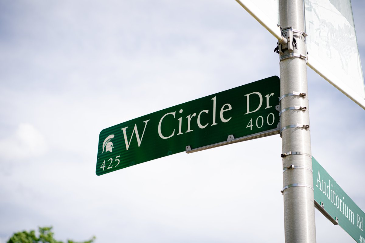 facilitiesmsu's tweet image. Missing campus? We got you ✅ #MSU #SpartansWill