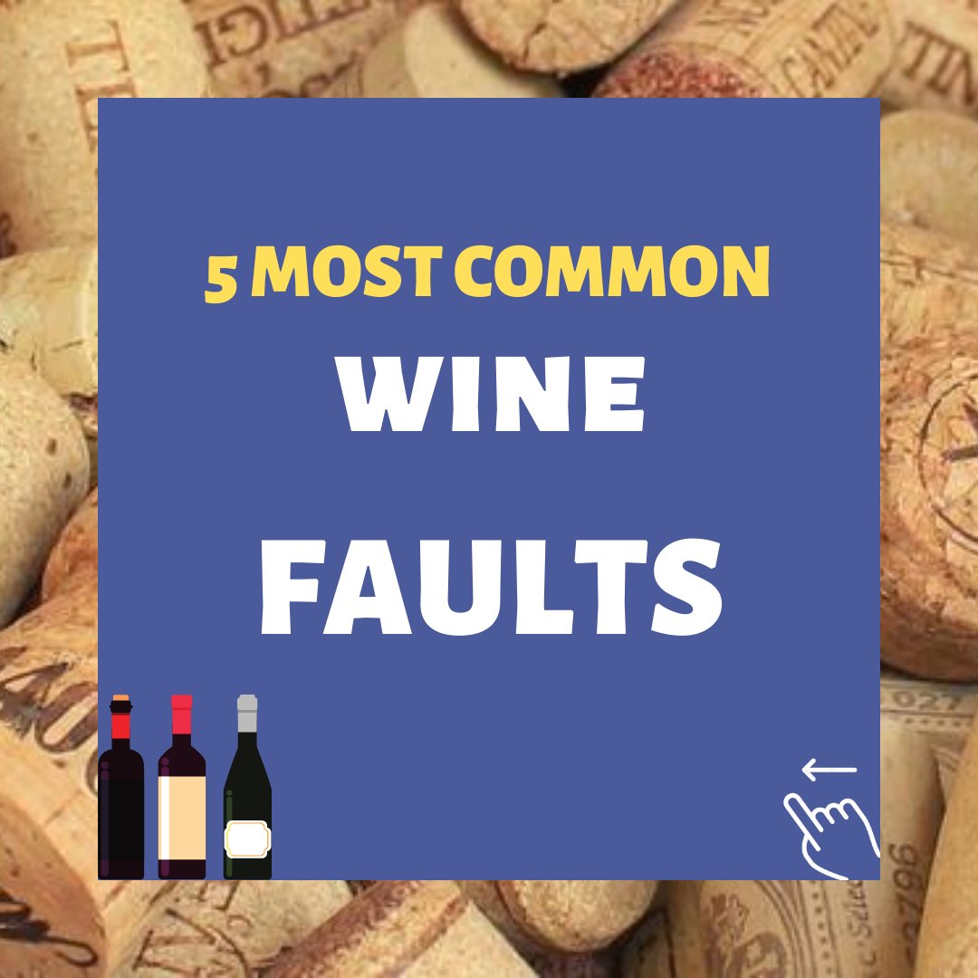 PO_Wine's tweet image. All about common #winefaults: Sometimes, it's faulty winemaking, sometimes, it's luck that makes a wine stink.

Read about the 5 most common wine faults and follow @PO_Wine for more!

#winestudy #wine #winetasting