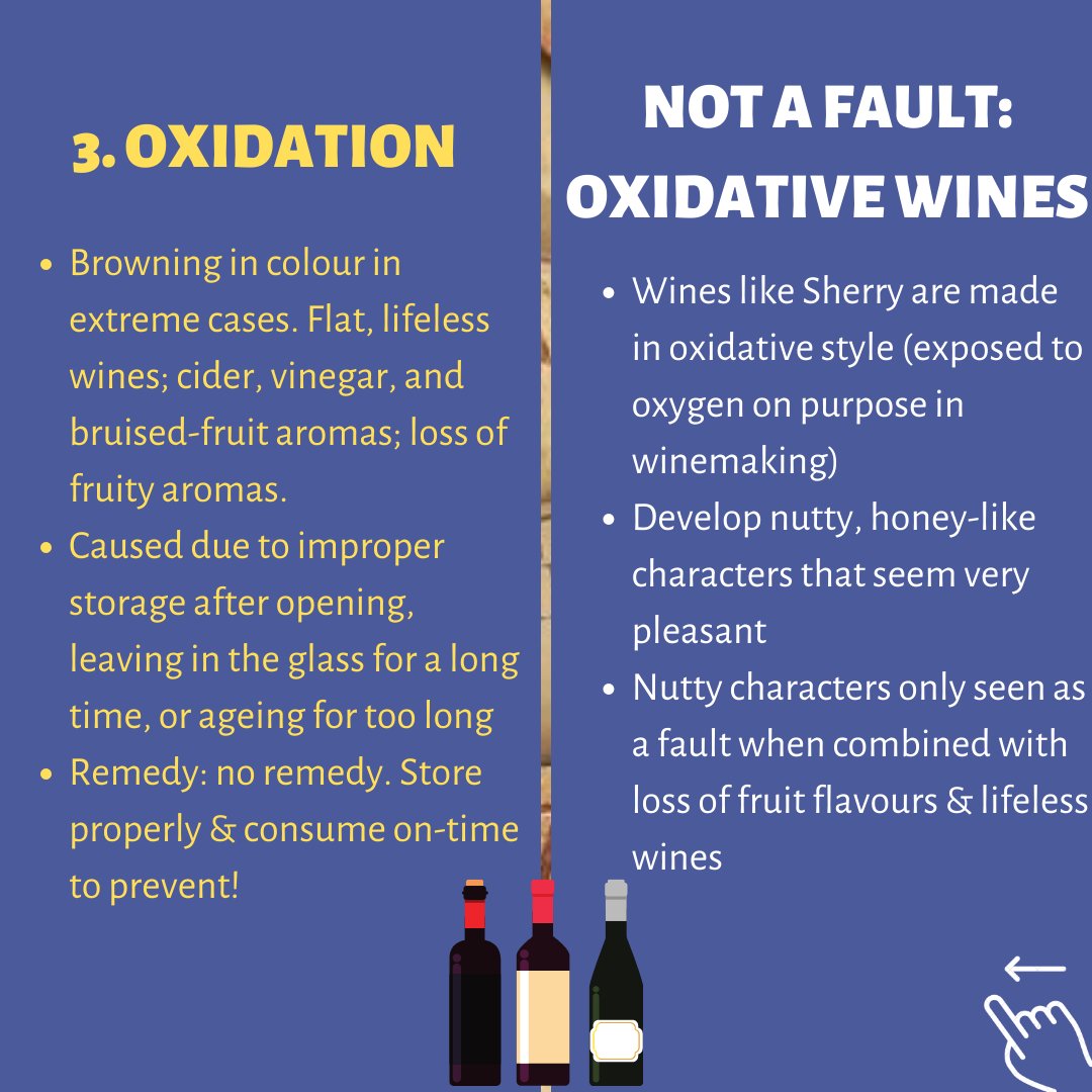 PO_Wine's tweet image. All about common #winefaults: Sometimes, it's faulty winemaking, sometimes, it's luck that makes a wine stink.

Read about the 5 most common wine faults and follow @PO_Wine for more!

#winestudy #wine #winetasting
