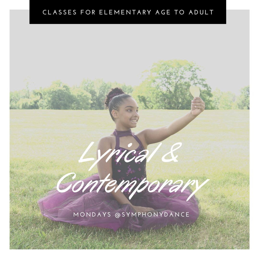 SymphonyDance's tweet photo. Are you elegant but edgy? Want to tell a story with your dance? Want to learn more about emotions in dance? Lyrical &amp;/or contemporary may be perfect for you! Classes offered on Mondays, open to adding more days  #elegance #lyrical #contemporary #morethandance #irondequoit  #dance https://t.co/RLjLaQZlbL