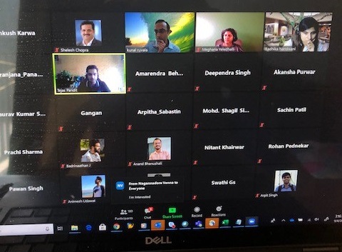 Shelesh_1's tweet photo. #DPDHUDDLE @TejasPandit_ updating on how our teams are contributing and making positive difference to the communities at large. Super Proud of our commitment to the higher purpose #ProgressMadeReal #iwork4dell @KunalRuvala @thesachinpb @AK1RULES @sashashirazi @raghumanchen https://t.co/vmFxdbiDit