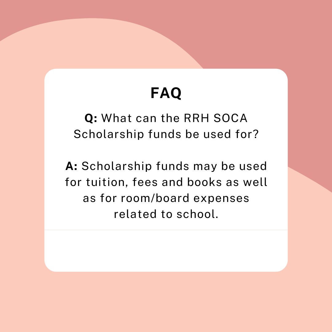 RRHSOCA's tweet photo. There are so many expenses that come along with attending college. Our scholarship funds can be used for more than just tuition. Apply today! 
#scholarshipfunds#scholarships#caribbeanstudents#caribbeanstudentassociation https://t.co/MDgEy3Pp21