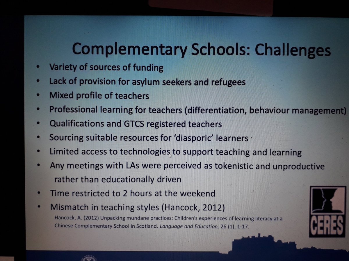 SaturdayUk's tweet image. Interesting profiling of community language schools in Scotland by A. Hancock at @BilingMatters webinar today. #communitylanguages #heritagelanguages