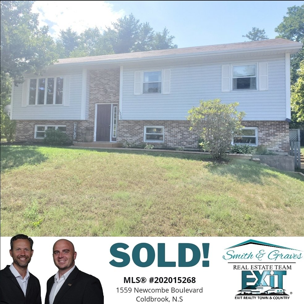 Another one #Sold 
So happy for our clients on their successful sale!

#LetsTalkRealEstate
#agentrgraves #happysellers🏡 #buyingagent #sold #NovaScotiaRealEstate #AnnapolisValley #exitrealty #ExitRealtyTownandCountry 
#SmithAndGravesRealEstateTeam #realestate