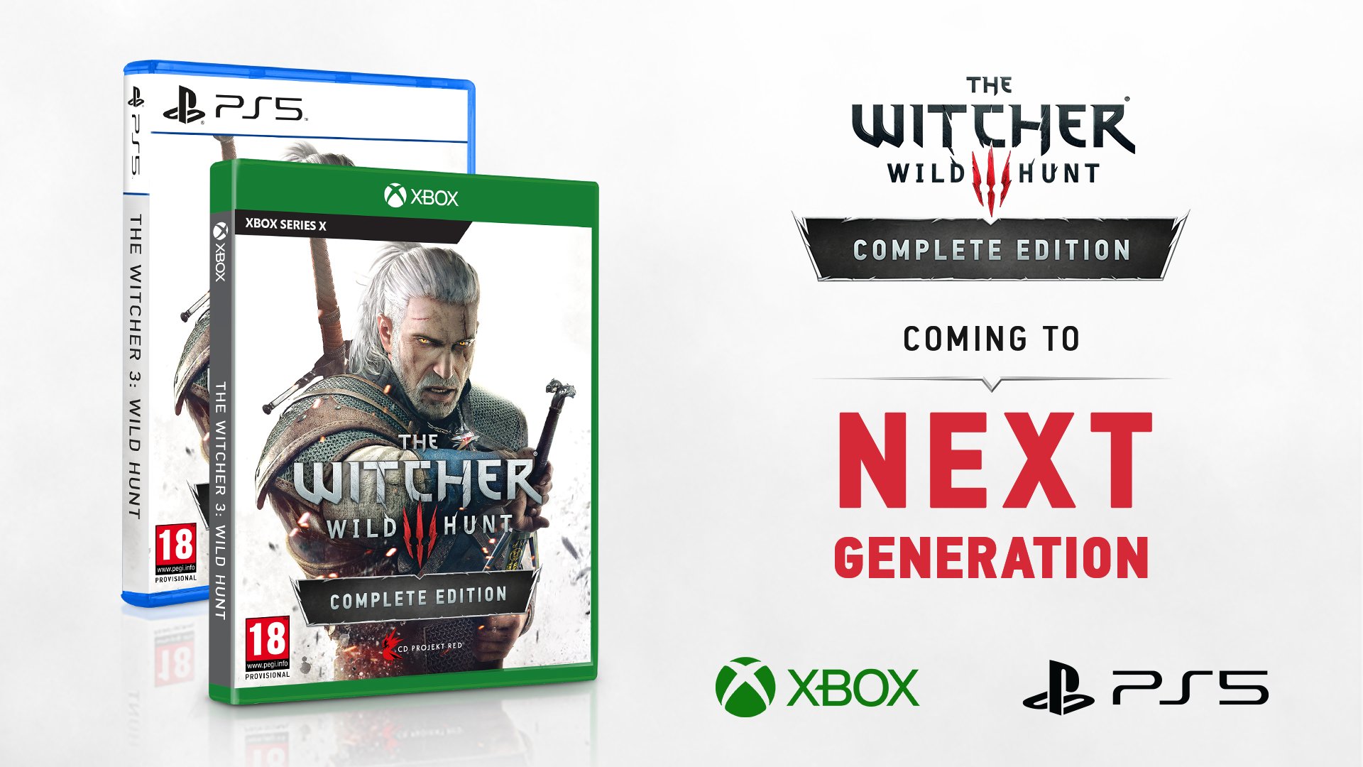 The Witcher on Twitter: "The Witcher 3 coming to the next generation! A visually and technically enhanced version of the game will be available for purchase for PC and next-gen consoles