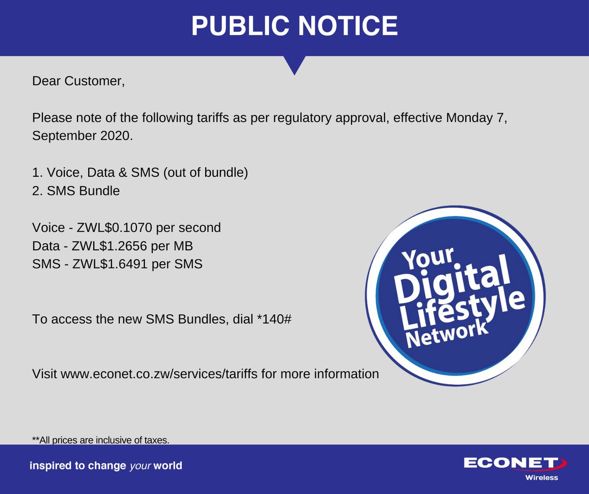 Econet Wireless tweet media