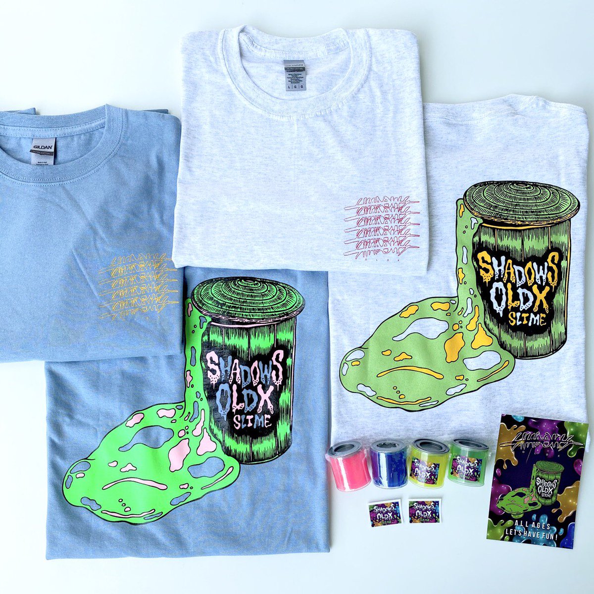 コラボITEM】 SHADOWSとOLDXがコラボした「SHADOWS x OLDX SLIME Tee