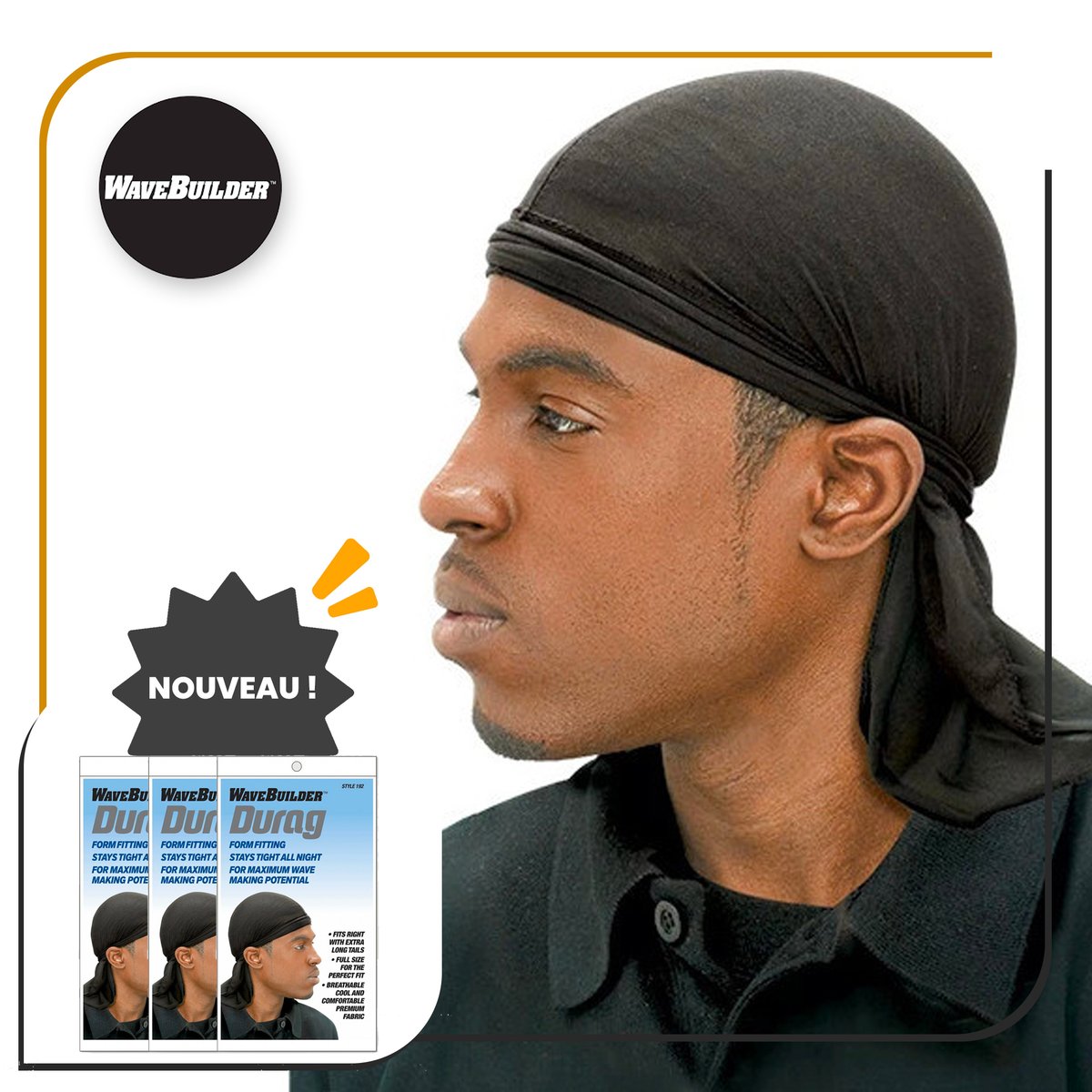 ColorfulBlack's tweet image. Créez des waves parfaites avec le Durag Wavebuilder ! Ce classique est disponible sur Colorfulblack.com !

Envie d&apos;un moment de shopping ce week-end ? Rendez-vous à la boutique Colorful Black au 7, rue Poissonnière à Paris !

#durag #wavebuilder#hairstyleformen #menhaircut