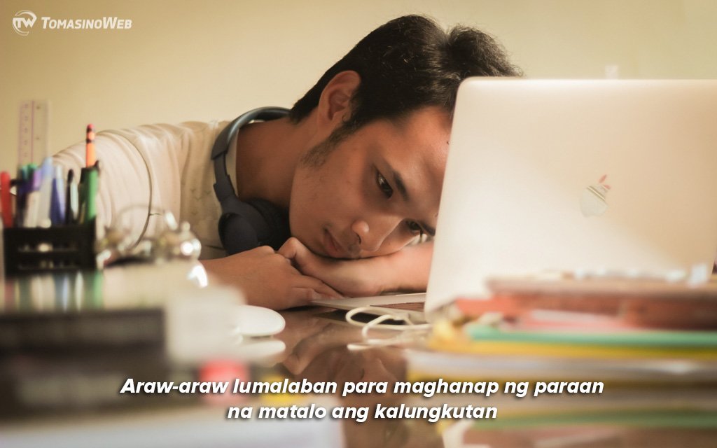 TomasinoWeb's tweet photo. "Sa pagtapos ng araw, nakaupo pa rin tayo sa harapan ng itim na screen."
#TWNewNormal https://t.co/Um3jqqaiJq