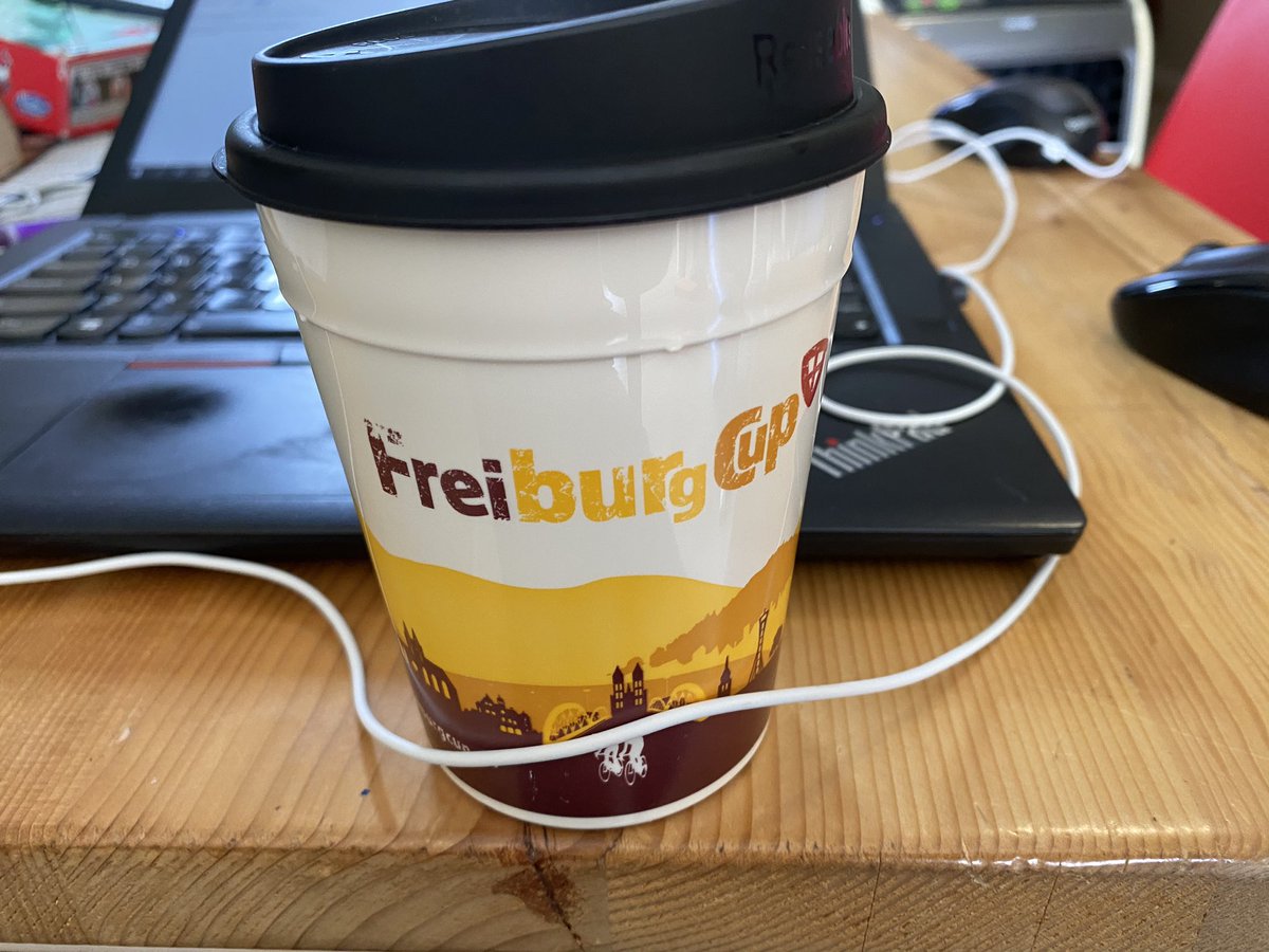 think_za's tweet photo. Coffee break to calm the nerves and remember good times ! #freiburg #Galaxy  #Galaxyfriends https://t.co/mhtVynN1NN