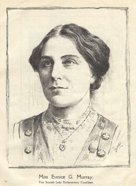 Eunice Murray was said to be such a great speaker that if you heard her you had to be converted to the cause. She loathed Churchill (it's a theme) & was arrested for addressing a protest in Downing St. She was the 1st Scottish woman to stand as an MP (tho didn't win) Some lass./7