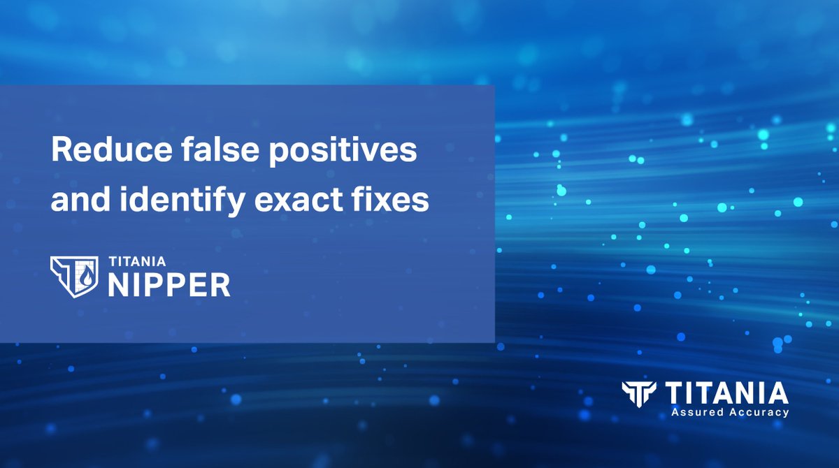 TitaniaLtd's tweet photo. Did you know...Our Titania Nipper virtual modelling reduces false positives and identifies exact fixes to help you stay secure and compliant. Find out more and access your free trial today https://t.co/ukyQcDoCSJ #cybersecurity #tech #networkauditing #cybersoftware https://t.co/J9uUqAnuCO