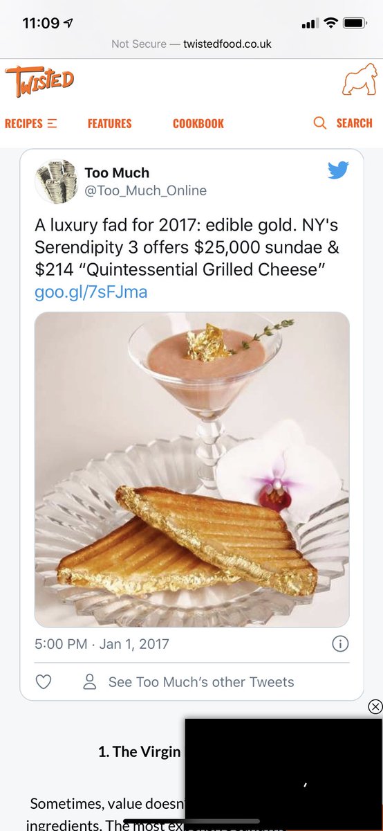 Can’t believe I missed out on this wonder if it’s still on the menu @davidmuiredin