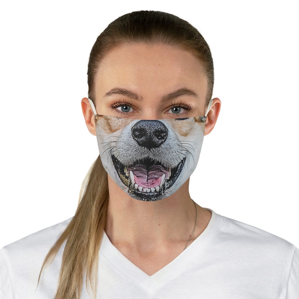 AliceRonDesign's tweet photo. Excited to share the latest addition to my #etsy shop: Funny #Dog Face #Mask, #Spooky Bared Dog's Mouth Mask - #Scary #Corgi Dog Lovers #Halloween Fabric Face Mask https://t.co/Pz58PnjN2a #funnymonsters  #spookymask #monsterface #doglover #dogmask #corgimask #corgilove https://t.co/deRNtPQajc