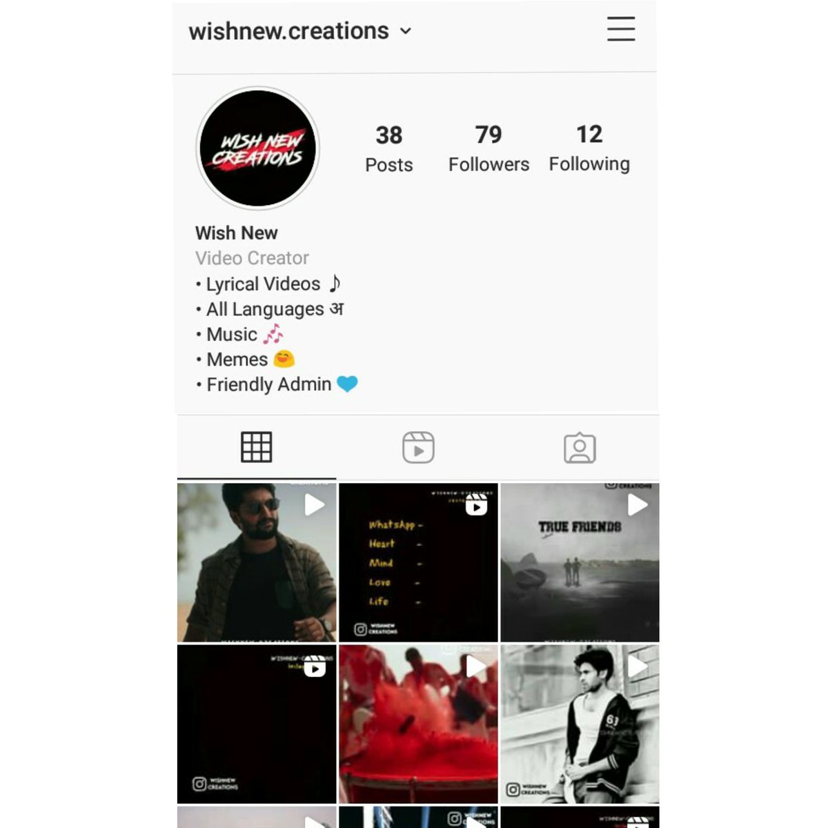 UrsTrulyViSa's tweet photo. Do Follow #WishnewCreations On Instagram. ✓

For #Whatsapp Status. ✓
Lyrical Videos, Music, Memes and More for entertainment. 🌈

Instagram Profile Link - https://t.co/tmQdzKN73A 
↑↑↑↑↑
#WishnewCreations #WishnewCreationsInstagram https://t.co/gZkRN2O4Jj