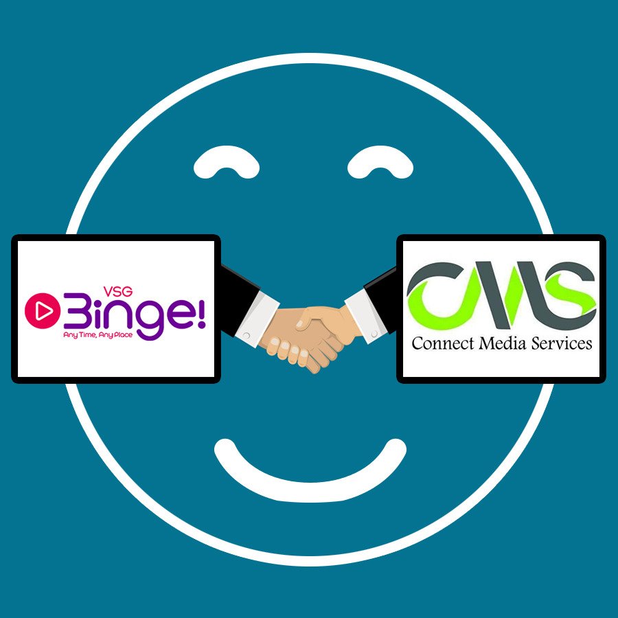 vsgbinge's tweet photo. VSG Binge and Connect Media Services join hands for Marketing, Sales and Integration for the film Suicide or Murder - A Star Was Lost. Looking forward to a great association 🤝
#vsgbinge #vsgmusic #suicideormurder #hindwood @VijayShekhar9 @SangeetKumar89 @realnitinpant https://t.co/jzguN1rN3M