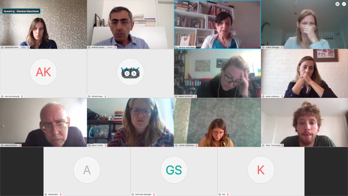 AgRadziwinowicz's tweet photo. We continue the discussions on the methodological and ethical aspects of #deportationStudies during the second day of the workshop
Nevena @NothingSoDivine started the session in which I will be presenting too
https://t.co/YiW8tO1x5h https://t.co/aAhH8kysEM