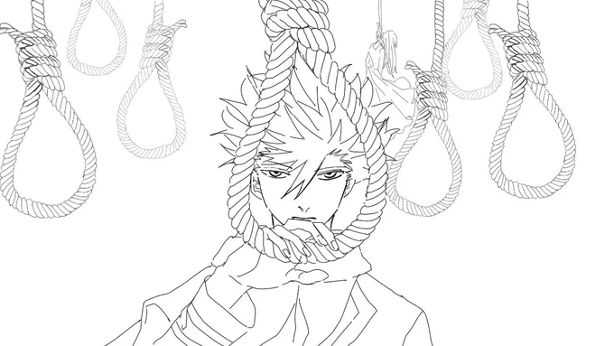 線画 