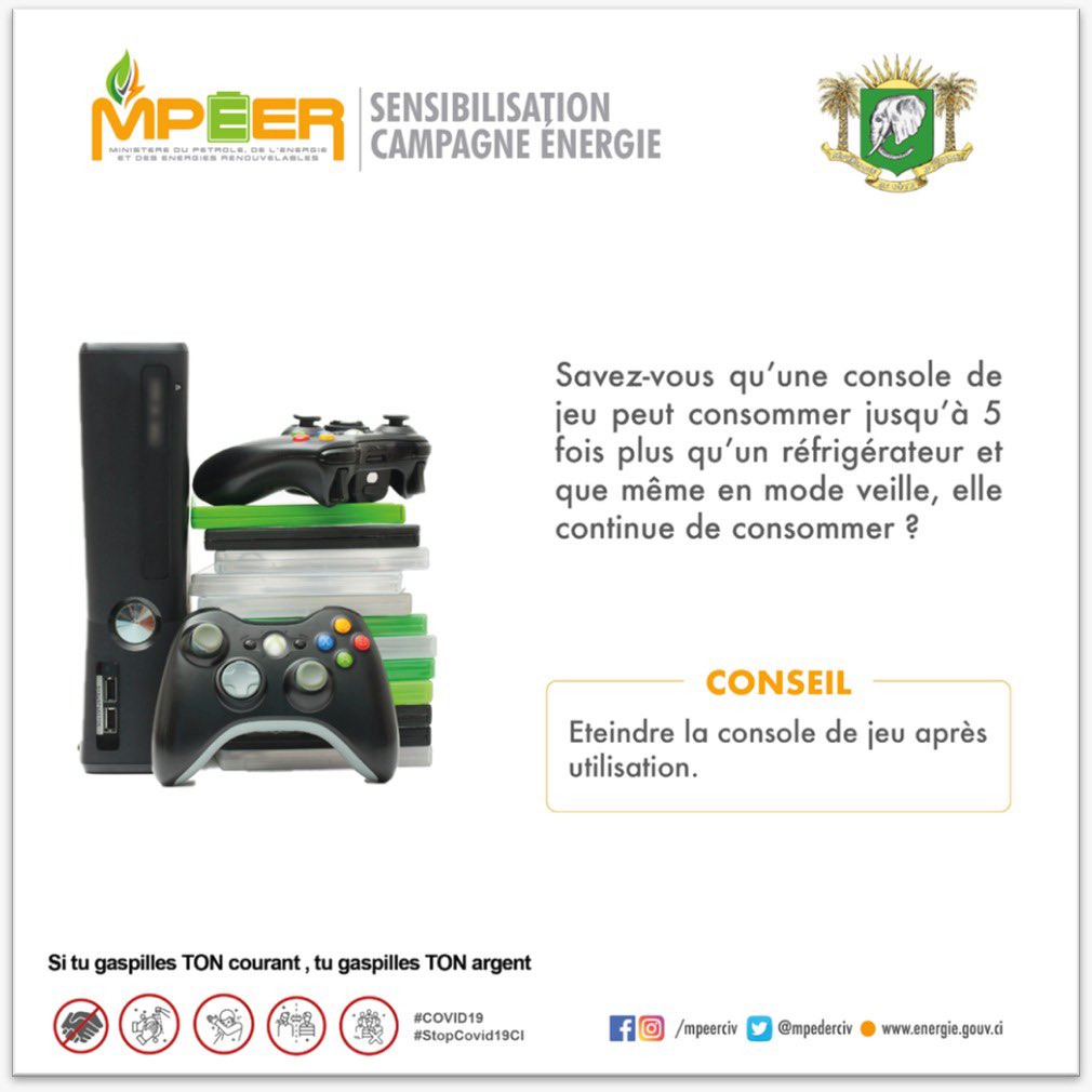 abdu_cisse's tweet photo. #jeuxvideo
L'électroménager fait partie de notre quotidien.
Des conseils du @mpederciv permettent d'optimiser son utilisation pr mieux maîtriser sa conso énergétique, réduire le coût de sa facture d'électricité et éco + d'argent.
👉https://t.co/JzuSpGq1jQ
#ECOENERGIECIV
#MPEER https://t.co/tmLyKtY74v