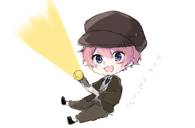 泥棒強化して、またさとみくんの泥棒を見たいというらくがき 
