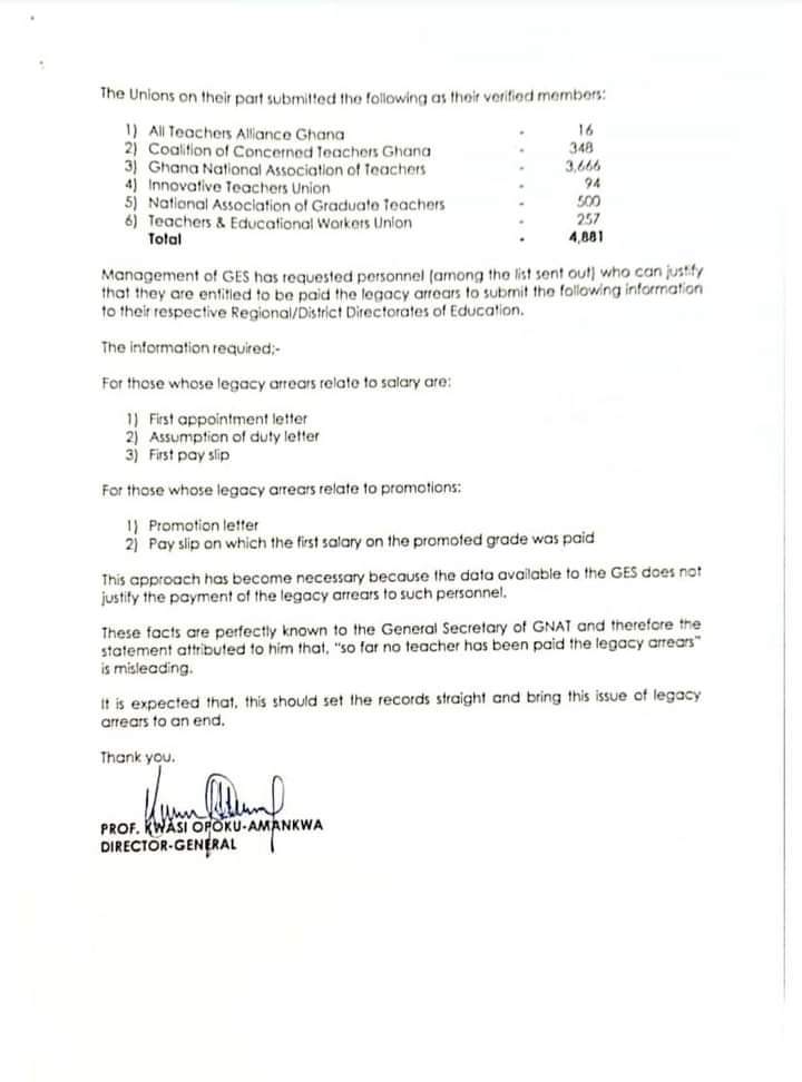 LuvFM995's tweet image. RE: Legacy arrears yet to be paid.
#luvUpdate