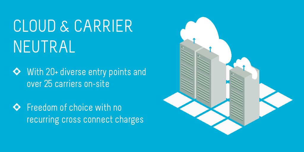 Volta offers multiple Tier I and Tier II carrier options with diverse entry points into the building. Find out more hubs.ly/H0vG_8C0