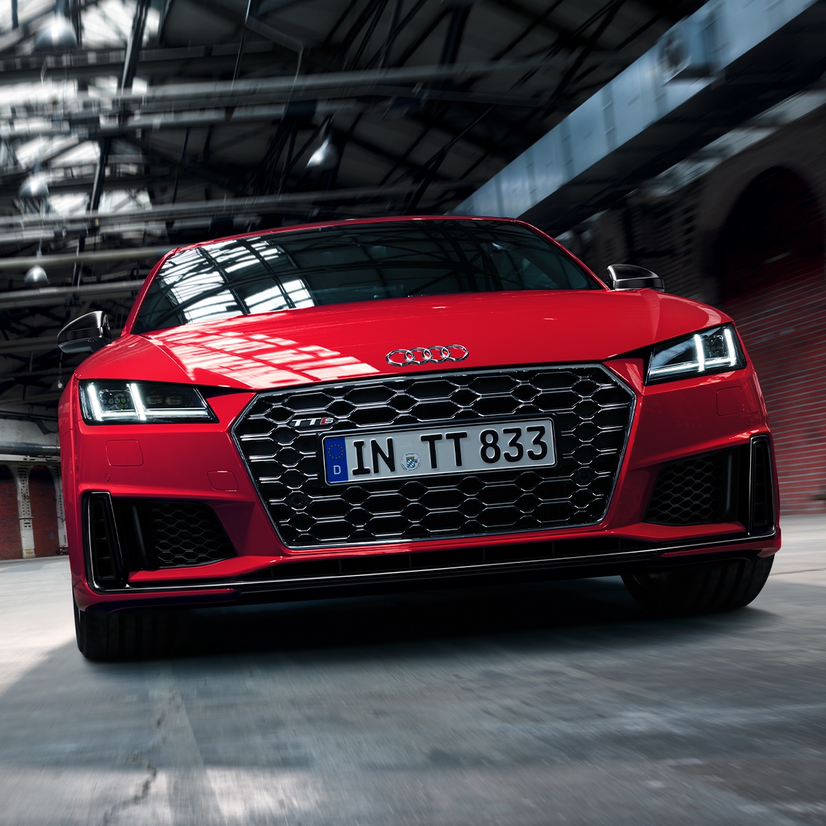 Putting the TT in attitude.

#AudiTTS
--------------------
Fuel consumption combined: 7.3 – 7.1 l/100 km; CO2-emissions combined: 166 – 161 g/km // Further information: audi.com/dat