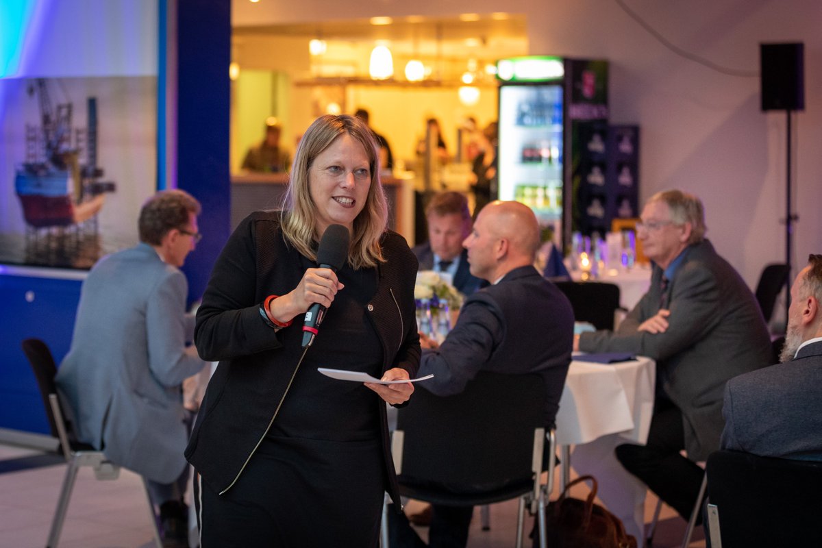 WABWindnetwork's tweet photo. About last night: Thank you Maike Schaefer, @RafeCourageFCDO, Philippe Kavafyan, and @HJFell for your inspiring dinner speeches at #windforce2020! #offshorewindindustry pictures: @wirrwa https://t.co/lF0gWUKdF6