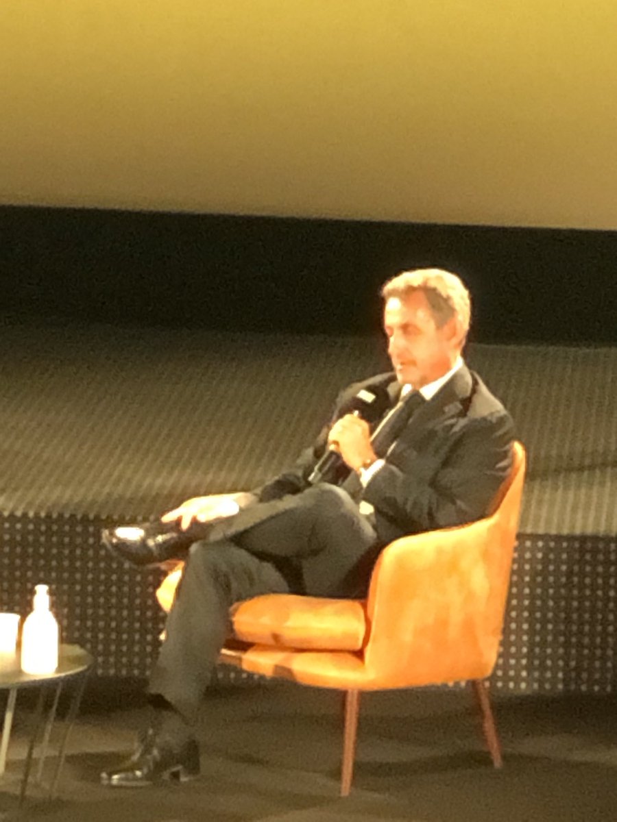 Forum des entrepreneurs 13 ⁦<a href="/UPE13_/">Upe 13</a>⁩ au Cinéma Joliette pour un échange passionnant avec ⁦<a href="/NicolasSarkozy/">Nicolas Sarkozy</a>⁩ !
« Une bonne décision prise trop tard peut devenir une mauvaise décision ! »