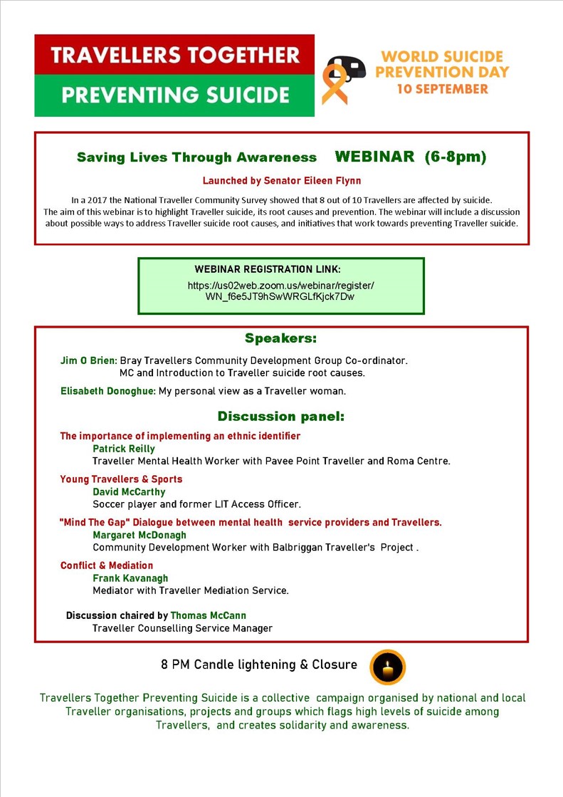 Register for #WSPD2020 webinar - Saving Lives Through Awareness bit.ly/2QQr7OS #SuicidePrevention #SuicideAwarenessMonth
