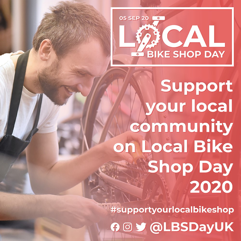 Local Bike Shop Day tomorrow, 5th September. 

Make sure to pay them a visit and thank them for their services. They have been real heroes during COVID19!
#BigWheelsKeepOnTurning #LocalBikeShopDay #LBS