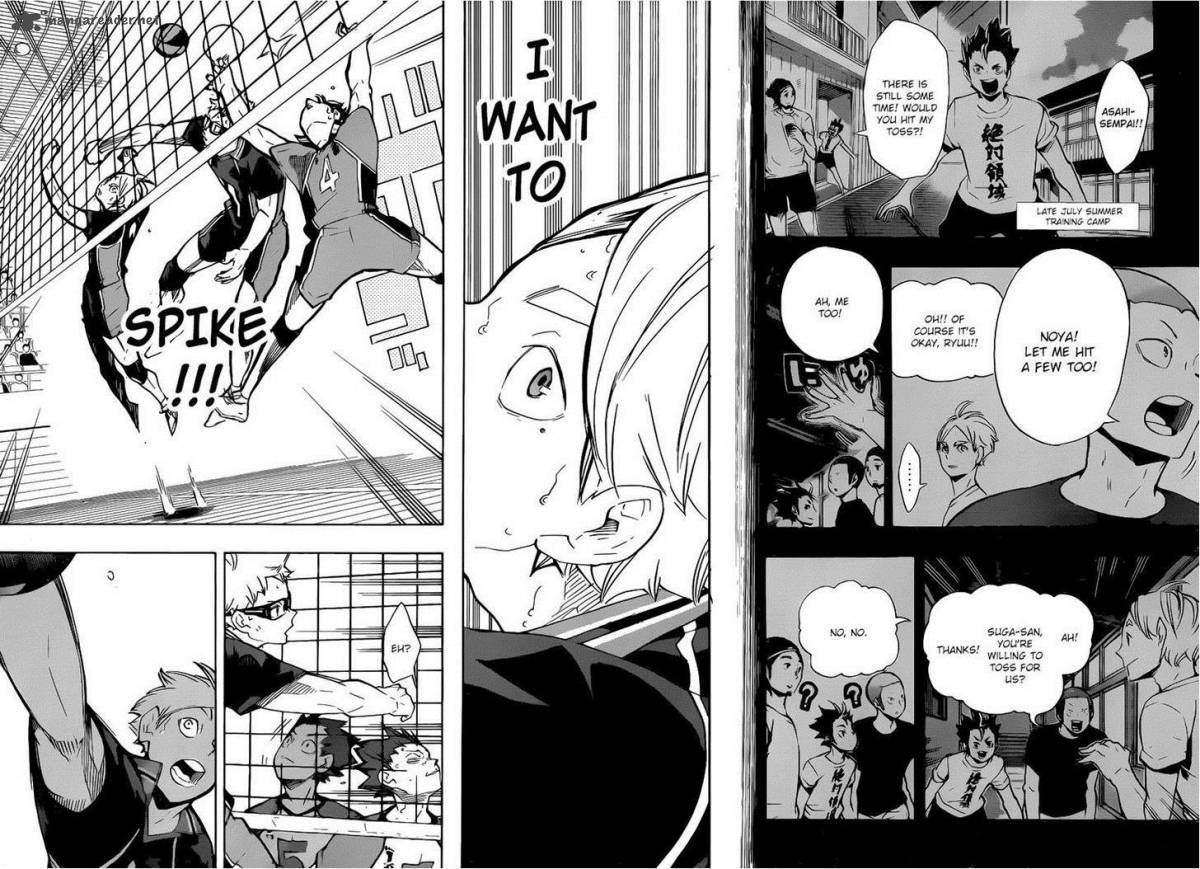 this is one of my favorite moments ever
nishinoya setting and then my boy sugawara spiking,,, seriously how is this even real 