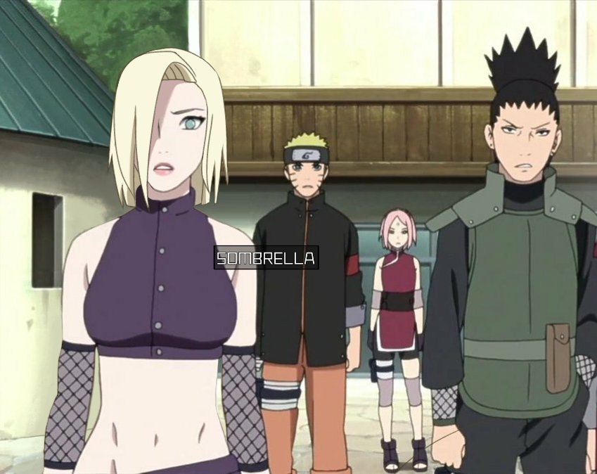 Naruto and Ino 