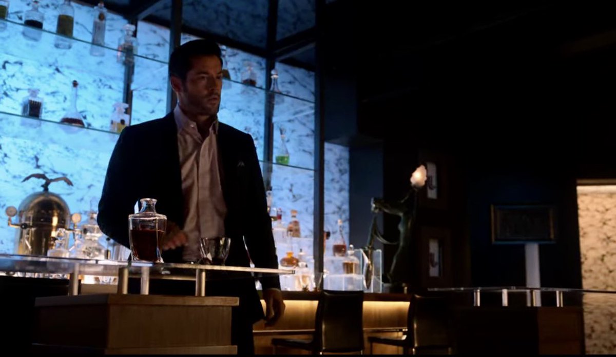503: Lucifer and Michael clash together - cold white/blue bar  #LuciferSeason5    #MichaelisaDICK