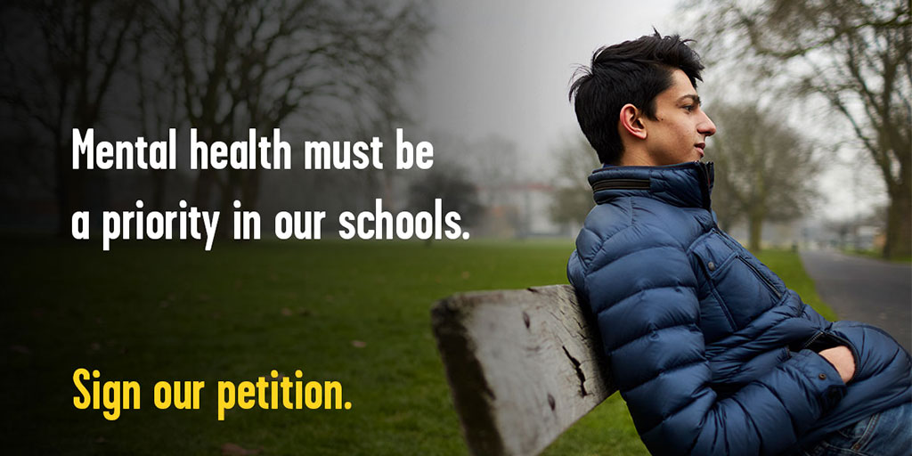 We’re calling on the Government to provide schools with ring-fenced funding so they can provide mental health support to every student who needs it.

 Sign our petition: bit.ly/3jfRdHk