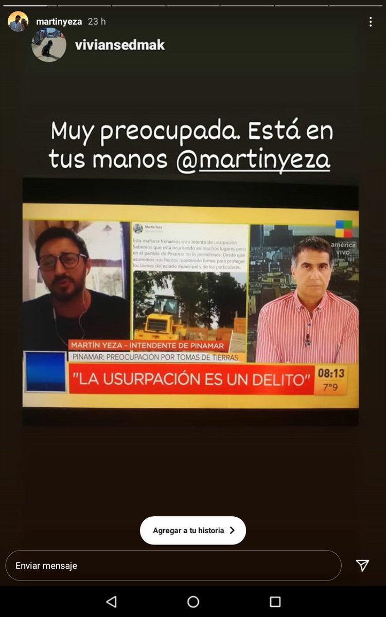 Si se puede <a href="/martinyeza/">Martín Yeza</a> !!! No lo permitas!