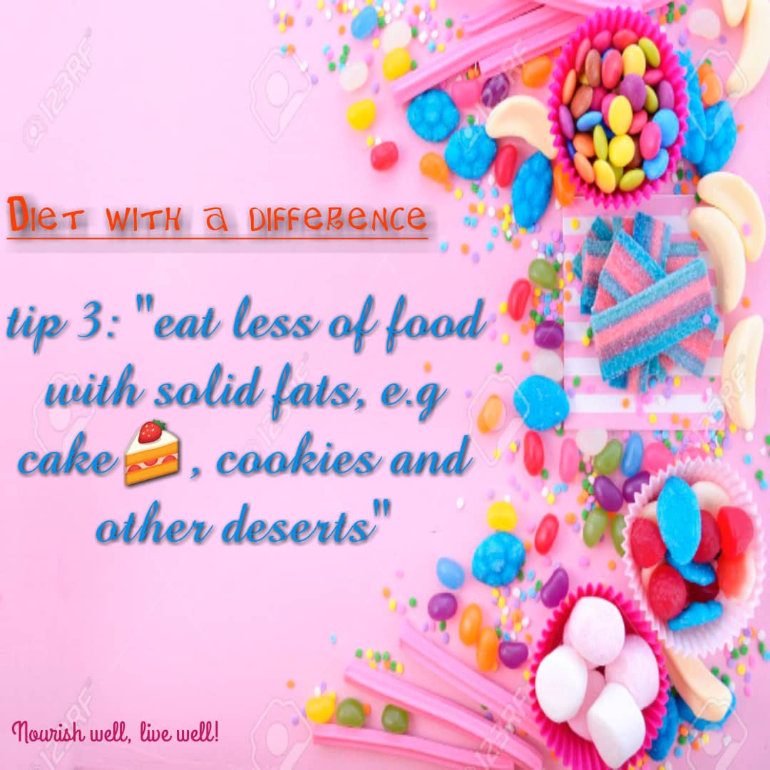 WellNourishAfr's tweet photo. 0️⃣4️⃣-0️⃣9️⃣-2️⃣0️⃣2️⃣0️⃣

DIET WITH A DIFFERENCE

" Eat less of food with solid fats e.g cake, cookies and other deserts. "

#DietWithaDifference
#NourishwellAfrica https://t.co/bO2VzT4grF
