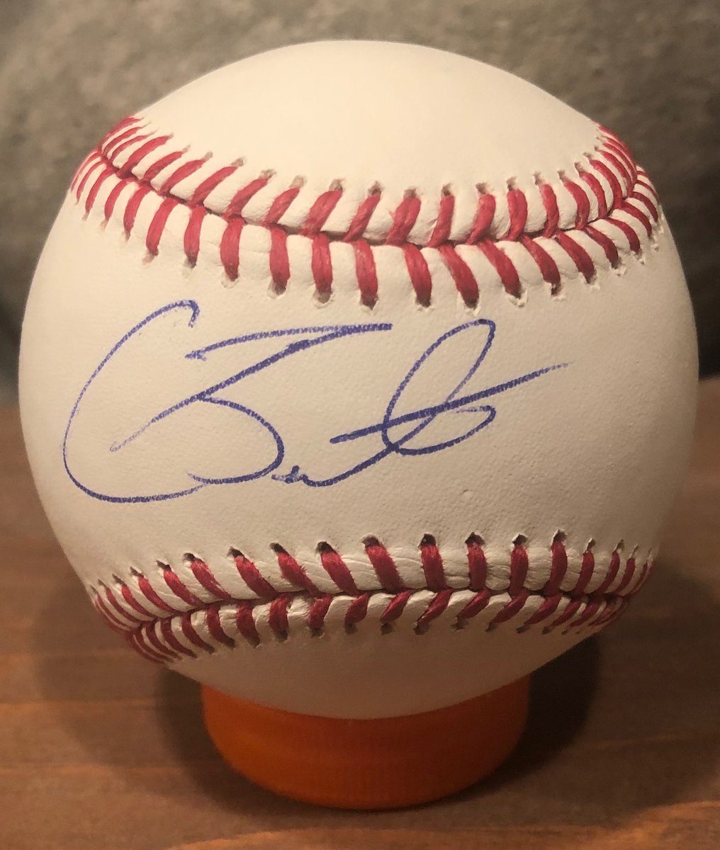 whitesoxsigs's tweet photo. Happy 30th birthday to former #whitesox #mets pitcher Chris Beck. #romlb #mlb #pitcher #baseball #autograph https://t.co/0l1DqCNW0a